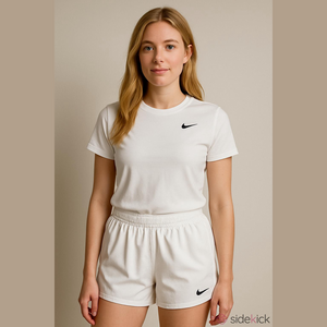 Nike Dri Fit White Athletic Shorts Size Small NWT